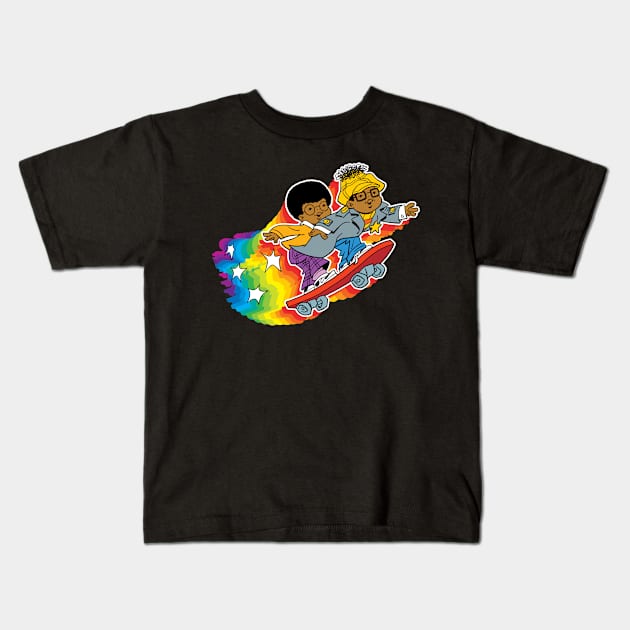 Super Crime Fighting Ace Is On The Case! Kids T-Shirt by Jacob Chabot